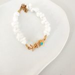 Seashell White Bracelet