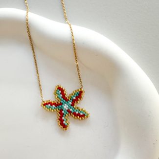 Multi Starfish Necklace