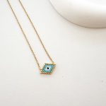 Triangle Eye Nacklace