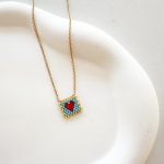 Red Heart Necklace