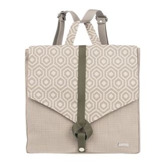 Beige Rhombus Bag